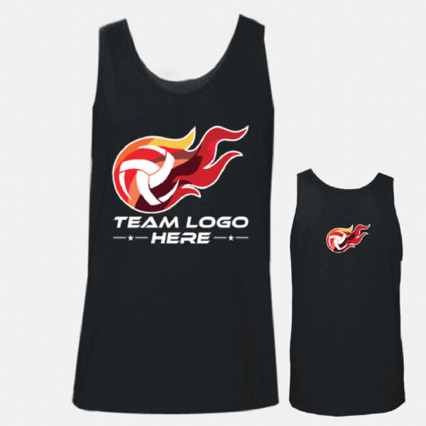 Front & Back Gildan Unisex Tank Thumbnail